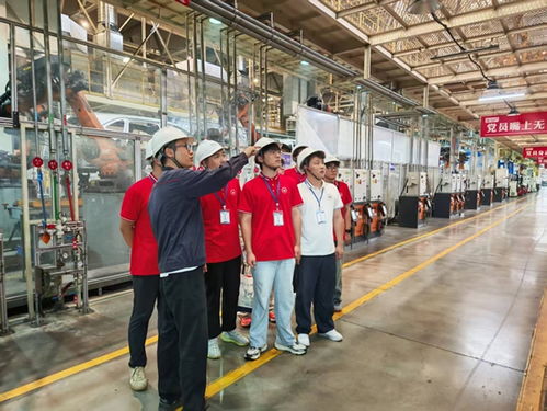 皖西学院机械学院 智造未来 匠心传承 汽车产业链研学实践团赴合肥开展暑期社会实践活动